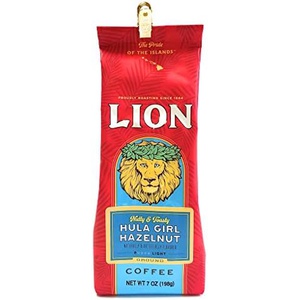 LION COFFEE Honolulu Hawaii 라이온 헤이즐넛 198g 가루