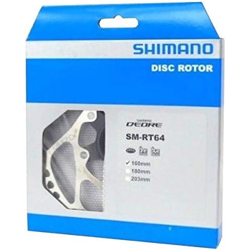  SHIMANO 디스크로터 SM RT64 S160mm 센터록 내로우타입 DEORE