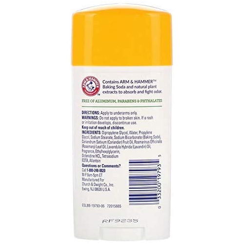  Arm&Hammer Essentials Natural Deodorant Fresh 71g
