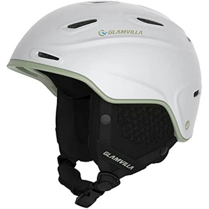 GLAMVILLA 스키 스노우보드 헬멧 조절 가능