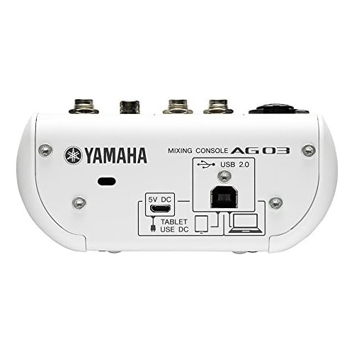  YAMAHA 웹캐스팅 믹서 오디오 인터페이스 3채널 AG03
