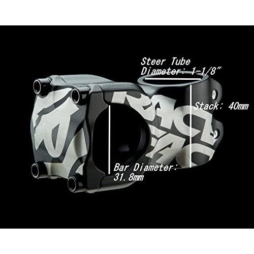  RACE FACE CHESTER 스템 31.8mm/8° 50mm ST12 CHE31.850X8 BLK