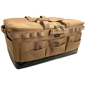 ALBATRE 멀티 기어 컨테이너 with 포켓 캠핑 레저용 가방 