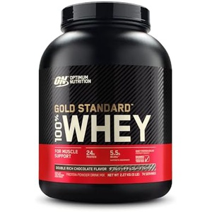 Optimum Nutrition ON Gold Standard 100% 유청 더블 리치 초콜릿 WPI 단백질 2.27kg