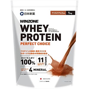 WINZONE 유청 단백질 퍼펙트 초이스 1kg 마일드 초코맛