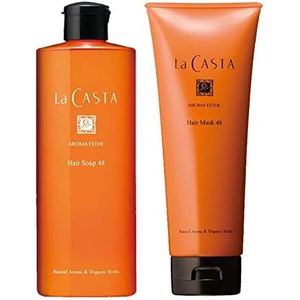 La CASTA(라 카스타) 라카스타 아로마 에스테틱 헤어 비누 48 300ml 헤어 마스크 48 230g