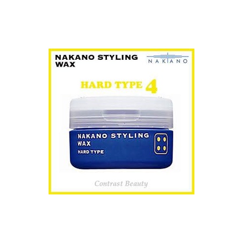  NAKANO 스타일링 왁스 4 하드 타입 90g 2세트