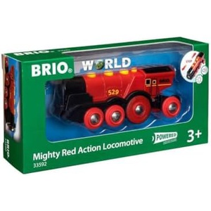 BRIO WORLD 마이티 액션 기관차 33592 기차 장난감 