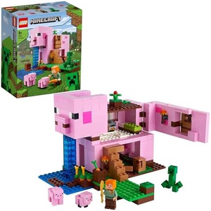 LEGO 마인크래프트 돼지 집 21170 장난감 블록 