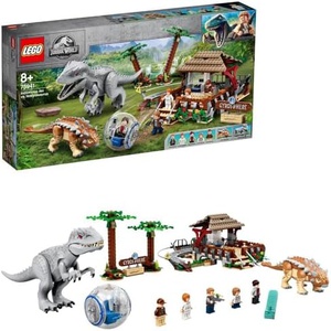 LEGO 쥬라기 월드 인도미나스 렉스 vs 앙킬로사우루스 75941 블록 장난감 