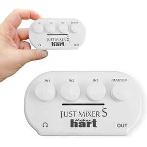 Maker hart Just Mixer S 스테레오 3입력/2출력 초소형 음성 오디오 믹서