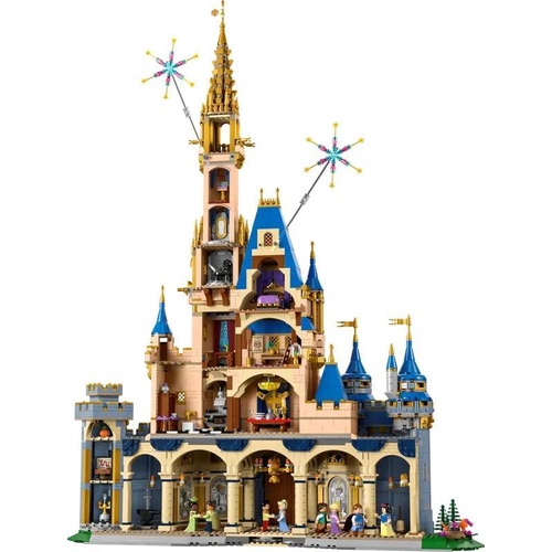  LEGO 디즈니 캐슬 43222 신데렐라 성 장난감 블록 