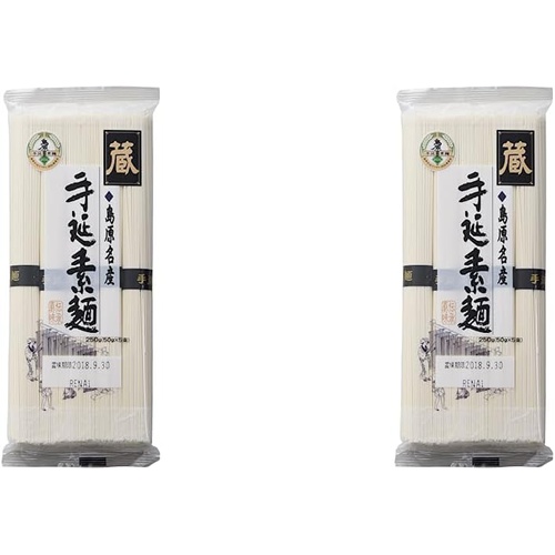  카와사키 시마바라 수타 소면 50g×5묶음 2개팩 일본 소면