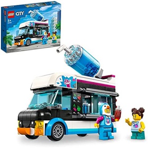 LEGO 시티 펭귄 프로즌 드링크카 60384 장난감 블록