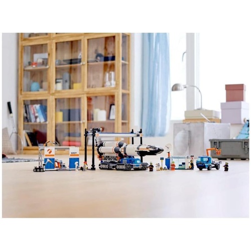  LEGO 시티 거대 로켓 조립 공장 60229 블록 장난감