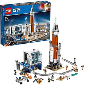 LEGO 시티 초거대 로켓과 지령본부 60228 블록 장난감 