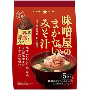 히카리미소 일본 도시락 장국 흰쌀된장 5식 4개 조미료 미사용