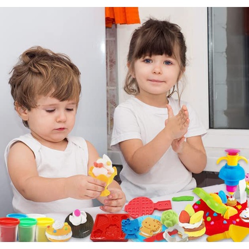  OTONOPI 점토 장난감 팥빙수 쿠키 가게 점토 세트 5색 소꿉놀이 DIY 