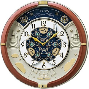 Seiko Clock HOME 벽걸이 시계 39×39.6cm 셀렉션 멜로디 RE601B
