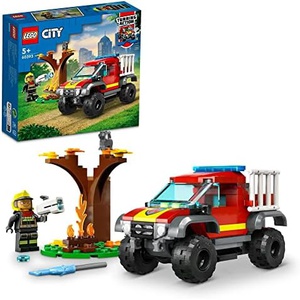 LEGO 시티 오프로드 소방차 60393 장난감 블록