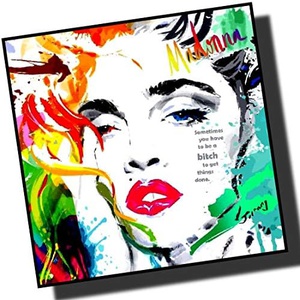 Praline Art Frame Madonna 그래픽 아트 패널 인테리어 포스터
