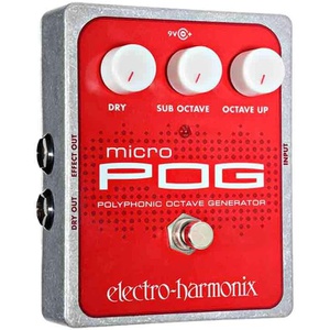electro harmonix 이펙터 폴리포닉 옥타브 제너레이터 Micro POG