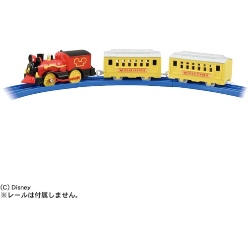  TAKARA TOMY 프라레일 S 13 미키마우스 팝포 기관차 전철 열차 장난감