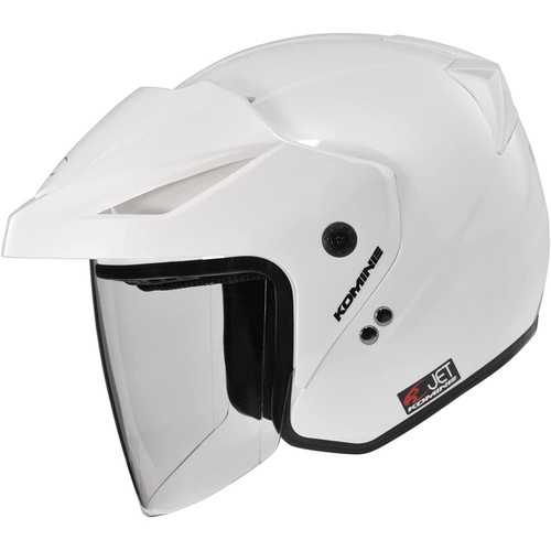  KOMINE 오토바이 헬멧 에이라 MHK 1651 UV 차단 실드 고강도 ABS 쉘 