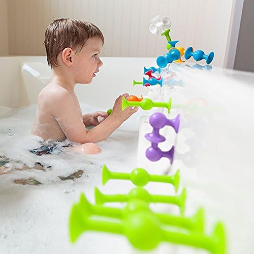  Fat Brain Toys 빨판 장난감 목욕 스퀴그 스타터 세트 FA088