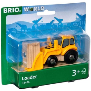 BRIO WORLD 로더 목제 레일 장난감 33436 자동차