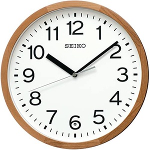 Seiko Clock HOME 벽걸이 시계 직경 30×4.7cm KX249B