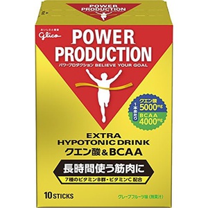 글리코 파워 프로덕션 엑스트라 하이포트닉 음료 구연산 BCAA 자몽맛 12.4g 10