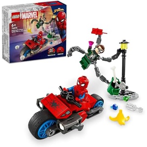 LEGO 슈퍼 히어로즈 스파이더맨과 닥터 옥토퍼스의 오토바이 체이스 76275