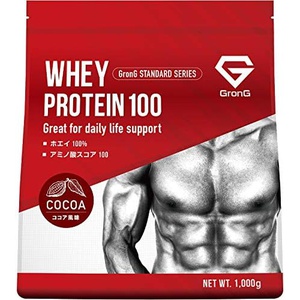 GronG 유청 단백질 100 스탠다드 코코아 풍미 1kg