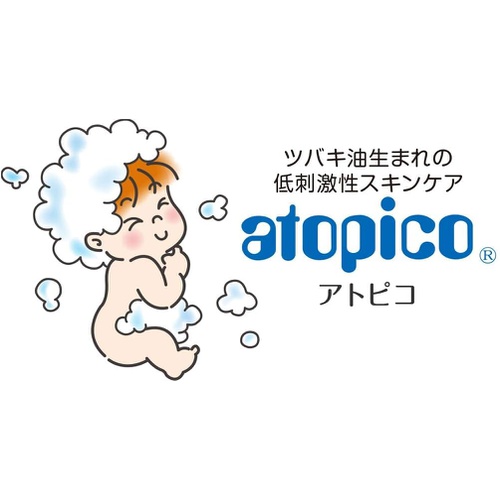  Atopico 스킨케어 샴푸 400ml 전신용 민감건성피부 정제 동백유 배합