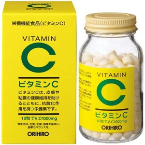 ORIHIRO 비타민C 300알 건강 보조제 
