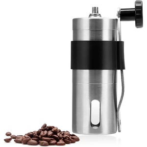 HXDWLKJ 소형 커피밀 원두 분쇄기 스테인리스 굵기조절가능