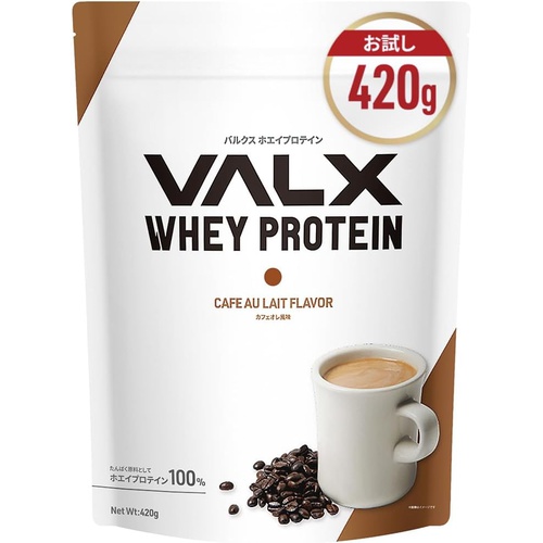  VALX 유청 단백질 카페오레 맛 420g