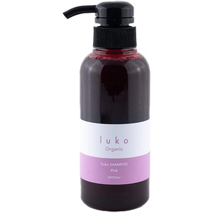 luko 식물 추출물 함유 컬러 샴푸 pink 300ml 