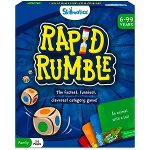 Skillmatics Board Game Rapid Rumble 보드 게임 래피드 럼블