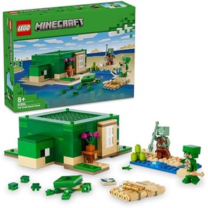 LEGO 마인크래프트 거북이의 비치하우스 장난감 완구 21254