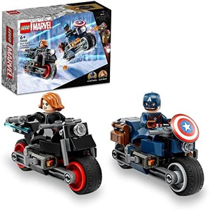 LEGO 슈퍼히어로즈 마블 블랙위도우와 캡틴아메리카 76260 장난감 블록
