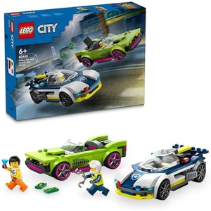LEGO 시티 폴리스카 체이스 머슬카를 쫓아라! 장난감 블록 60415