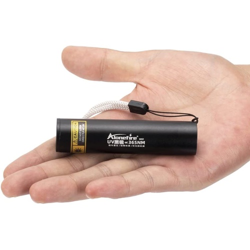  Alonefire SV57 소형 3W 자외선 블랙 라이트 파장 365nm USB 충전식 UV LED 라이트