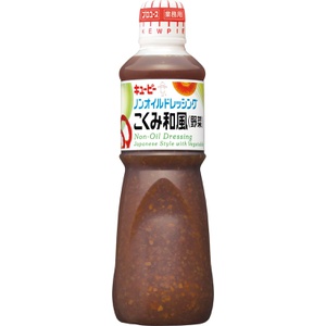 큐피 논오일드레싱 감칠맛 일본식 야채 1L