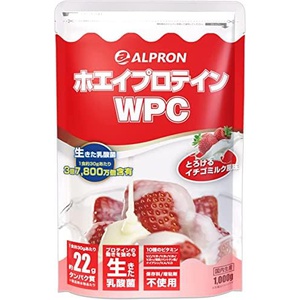 ALPRON 웨이프로틴 딸기우유맛 1kg 유산균 함유 