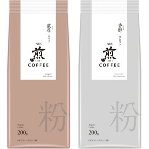 AGF 레귤러 커피 가루 비교 세트 200g 2종