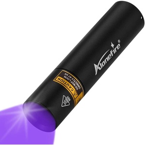 Alonefire SV15 소형 3W 자외선 블랙 라이트 파장 365nm USB 충전식 UV LED 라이트 