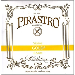 Pirastro Gold E선 볼 엔드 골드 바이올린현 E3151