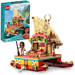 LEGO 디즈니 프린세스 모아나와 모험의 보트 43210 장난감 블록
